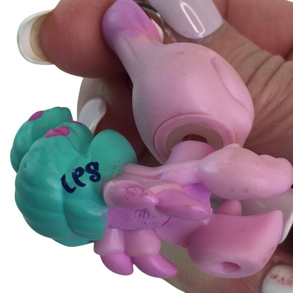 Littlest Pet Shop LPS Pink Hermit Crab #1403 & Brown #1008 with Terrarium - Picture 6 of 12